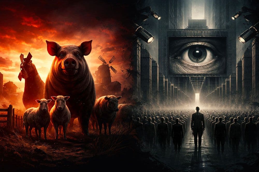 George Orwell: Farma zvířat a 1984 zdarma ke stažení